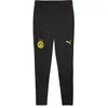 Image de PUMA Pantalon d entraînement Borussia Dortmund Homme S Black Faster Yellow