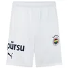 Image de PUMA Short unisexe, Blanc - Blanc (Blanc), M