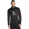 Image de PUMA Haut d'entraînement à 1/4 Zip AC Milan Homme XL Black for All Time Red