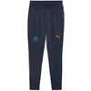 Image de PUMA Pantalon d’entraînement Olympique de Marseille Homme M Club Navy Fluro Orange PES Blue  Pantalon de Football de l'Olympique de Marseille pour Hommes