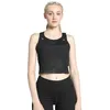 Image de PUMA Crop Top de Running Technique Run Ultraspun Femme L Black Fireglow