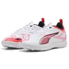 Image de PUMA Ultra 5 Play TT JR Chaussure de Football, White Black-Glowing Red, 29 EU