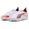 Image de PUMA Mixte Enfant Ultra 5 Play TT Jr, Puma White Puma Black Glowing Red, 38.5 EU