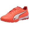 Image de Puma King Pro TT Chaussures de football unisexes pour adulte, 25 couleurs printemps été rouge Puma blanc rouge feu 01, 40 EU