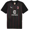 Image de A.C. Milan T-Shirt Prematch pour Adulte de Football et d'entraînement à Manches Courtes avec Logo AC Milan et Puma Produit Officiel, Unisexe