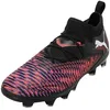 Image de Puma Mixte Enfant Future 8 Match FG/AG Jr Flat-Sheets, Puma Black Puma White Glowing Red, 38 EU