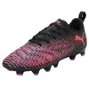 Image de Puma Mixte Enfant Future 8 Play FG/AG Jr, Puma Black Puma White Glowing Red, 33 EU
