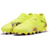 Image de PUMA Mixte Enfant Future 8 Pro FG/AG Jr, Yellow Alert Puma Black Sun Struck, 29 EU