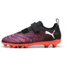 Image de PUMA Mixte Enfant Future 8 Play V FG/AG Rb Jr, Puma Black Puma White Glowing Red, 36 EU