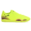Image de Puma Future 8 Play IT, Chaussure de Football Unisexe, Yellow Alert-Puma Black-Sun Struck,