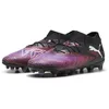 Image de PUMA Mixte Enfant Future 8 Pro FG/AG Jr, Puma Black Puma White Glowing Red, 38 EU