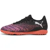 Image de Puma Future 8 Play TT, Chaussure de Football Unisexe, Puma Black-Puma White-Glowing Red,