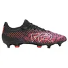Image de Puma Future 8 Play MXSG, Chaussure de Football Unisexe, Puma Black-Puma White-Glowing Red,