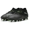 Image de Puma Future 8 Pro FG/AG, Chaussure de Football Unisexe, Puma Black-Puma Silver-Fluo Green,