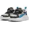 Image de PUMA Mixte bébé Trinity Lite AC+ INF Basket, Cool Light Gray-Tropical Blue Black, 21 EU