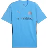 Image de PUMA Maillot d'entraînement Olympique de Marseille pour homme, Bleu/cuivre, S