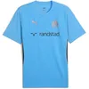 Image de PUMA Maillot d'entraînement Olympique de Marseille pour homme, Bleu/cuivre, XL