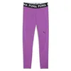 Image de PUMA W STRONG COLORBLOCK TIGHT - HW FL, Collants Mixte, Wild Berry, S