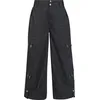 Image de Gothicana by EMP Femme Pantalon en Tissu Noir à Jambes Larges M