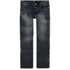 Image de Black Premium by EMP Homme Jeans Noirs Taille Moyenne Coupe Droite W32L34