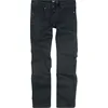 Image de Black Premium by EMP Homme Jean Bootcut Noir W32L34