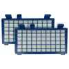 Image de vhbw 2x filtre compatible avec Rowenta X-Trem Power Cyclonic RO6235ea/410, RO6239, RO6242, RO6242ea/410 aspirateur - filtre HEPA blanc/bleu