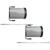 Image de vhbw 2x Cartouche filtrante poussières fines remplacement pour Bernardo FP1 pour aspirateur à copeaux - Avec brosse de nettoyage