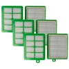 Image de vhbw 6x filtre compatible avec AEG Electrolux AAC 6756, AAC 6757, AAC 6758, AAC 6753, AAC 6754, AAC 6755 aspirateur - filtre HEPA blanc/vert