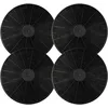 Image de vhbw 4x Filtres à charbon actif compatible avec Bomann DU 771.1 G hotte aspirante - 17,5 cm