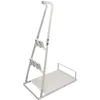 Image de vhbw Support d'aspirateur compatible avec Dreame P10, T20, H12, M12, T30, V10, R10, R20, G9, T10 aspirateur à batterie, aspirateur à main, blanc
