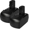 Image de vhbw 2X Batterie Remplacement pour Metabo 6.25475, 6.25476, 6.25482, 6.25481, 6.25482.00 pour Outil électrique (2100 mAh, NiMH, 14,4 V)