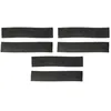 Image de vhbw 6x filtre mousse pour l'entonnoir remplacement pour Miele 9688381, 9688380 pour sèche-linge