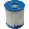 Image de vhbw Cartouche filtrante Remplacement pour Intex E 59904, Typ E pour Piscine Pompe de Filtration, Filtre à Eau Blanc/Bleu