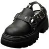 Image de Buffalo Vega Vegan Chaussures sabots pour femme Noir, Noir , 39 EU