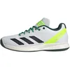 Image de adidas Homme Pickleball Shoes, FTWR White/Core Black/Collegiate Green, 41 1/3 EU