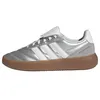 Image de adidas Femme BARREDA Mundial Shoes, Silver met./Core White/Iron met., 39 1/3 EU