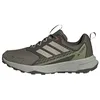 Image de adidas Homme Terrex Tracefinder 2 Climaproof Trail Running Shoes, Olive strata/Wonder Alumina/Lucid Tangerine, 46 EU