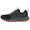 Image de adidas Homme Terrex Tracefinder 2 Climaproof Trail Running Shoes, Core Black/Core Black/Semi Impact Orange, 47 1/3 EU