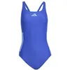Image de adidas Damen 3 Stripes C-Back Swimsuit, Semi Lucid Blue/Blue Fusion, 34