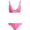 Image de adidas Damen Padded 2-Way Straps Triangle Bikini Set, Shock Pink/White, 40