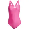 Image de Adidas Femme 3 Stripes C-Back Swimsuit, Shock Pink/White, 38