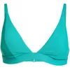 Image de adidas Damen ICONISEA Ribbed Padded Triangle Bikini Top, Pure Teal, 44