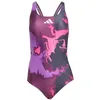 Image de Adidas Femme TIE Dye Graphic V Back Swimsuit, Aurora Black/White, 44