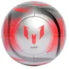 Image de adidas Mixte Messi Club Ball, Silver Metallic/Lucid Red/Black, 4