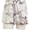 Image de Adidas Femme Own The Run Spray Dye 2in1 Short, Orbit Grey/Black, XS