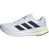Image de adidas Homme Galaxy 7 Running Shoes, FTWR White/Core Black/Solar Slime, 40 2/3 EU