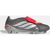 Image de Chaussure Predator League FG Adulte gris/rouge