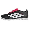 Image de adidas Mixte Predator Club Fold-Over Tongue Turf Football Shoes, Core Black/FTWR White/Lucid Red, 43 1/3 EU
