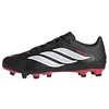 Image de adidas Mixte Predator Club Firm Ground/Multi Ground Football Boots Shoes, Core Black/FTWR White/Lucid Red, 45 1/3 EU