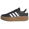 Image de adidas Femme VL Court Bold Shoes, Carbon/FTWR White/Gold met., 36 EU